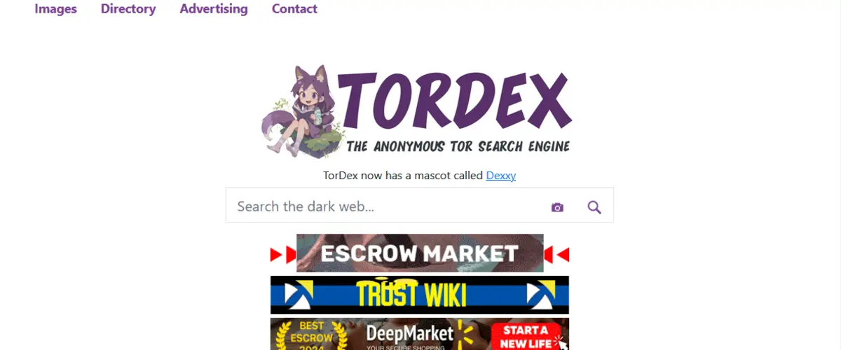tordex anonymous search engine