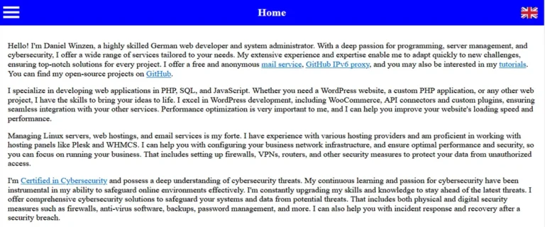 daniel hosting crypto accepted