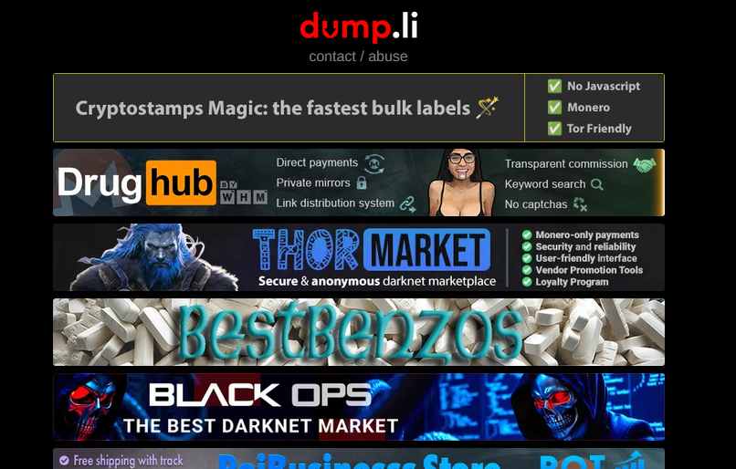 dump.li secure file sharing