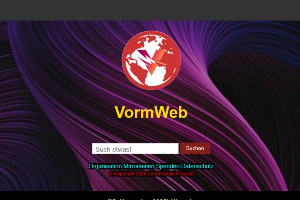 VormWeb DarkWeb Search Engine